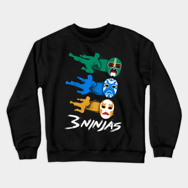 Art of Ninjutsu Crewneck Sweatshirt by Vincent Trinidad Art